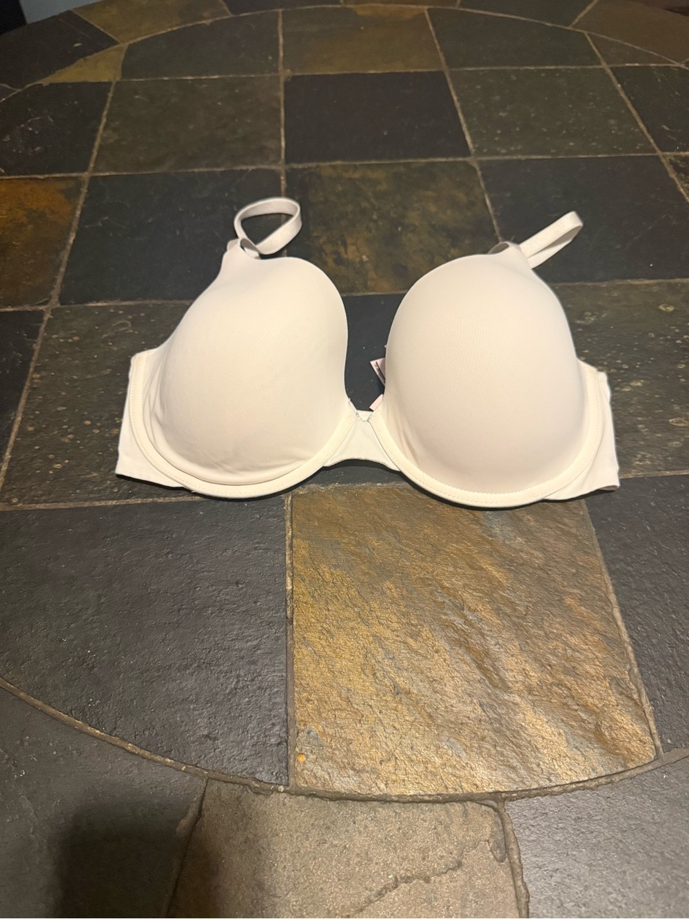 Victoria's Secret Cream T-Shirt Bra with Light Padding
